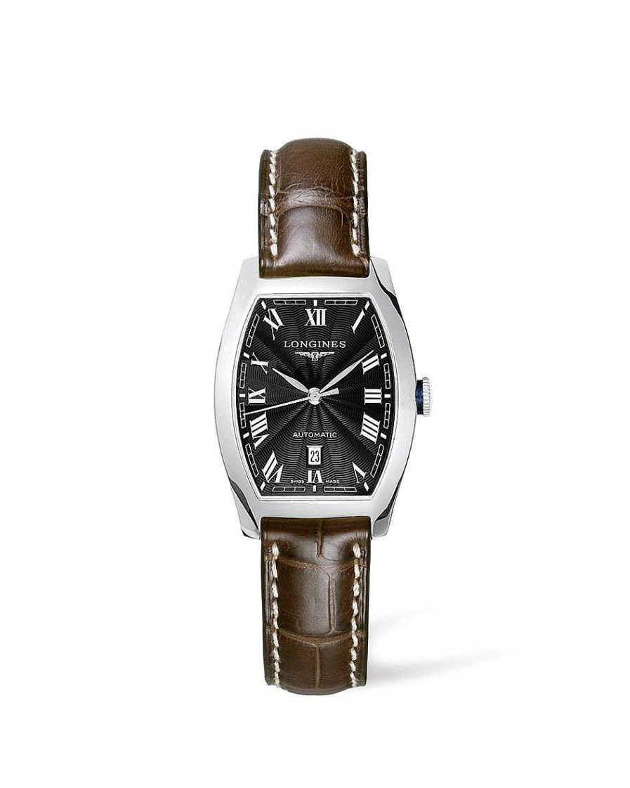 Relojes Longines | Evidenza Autom Tico Acero Esfera Negra 26X30,60 Mm