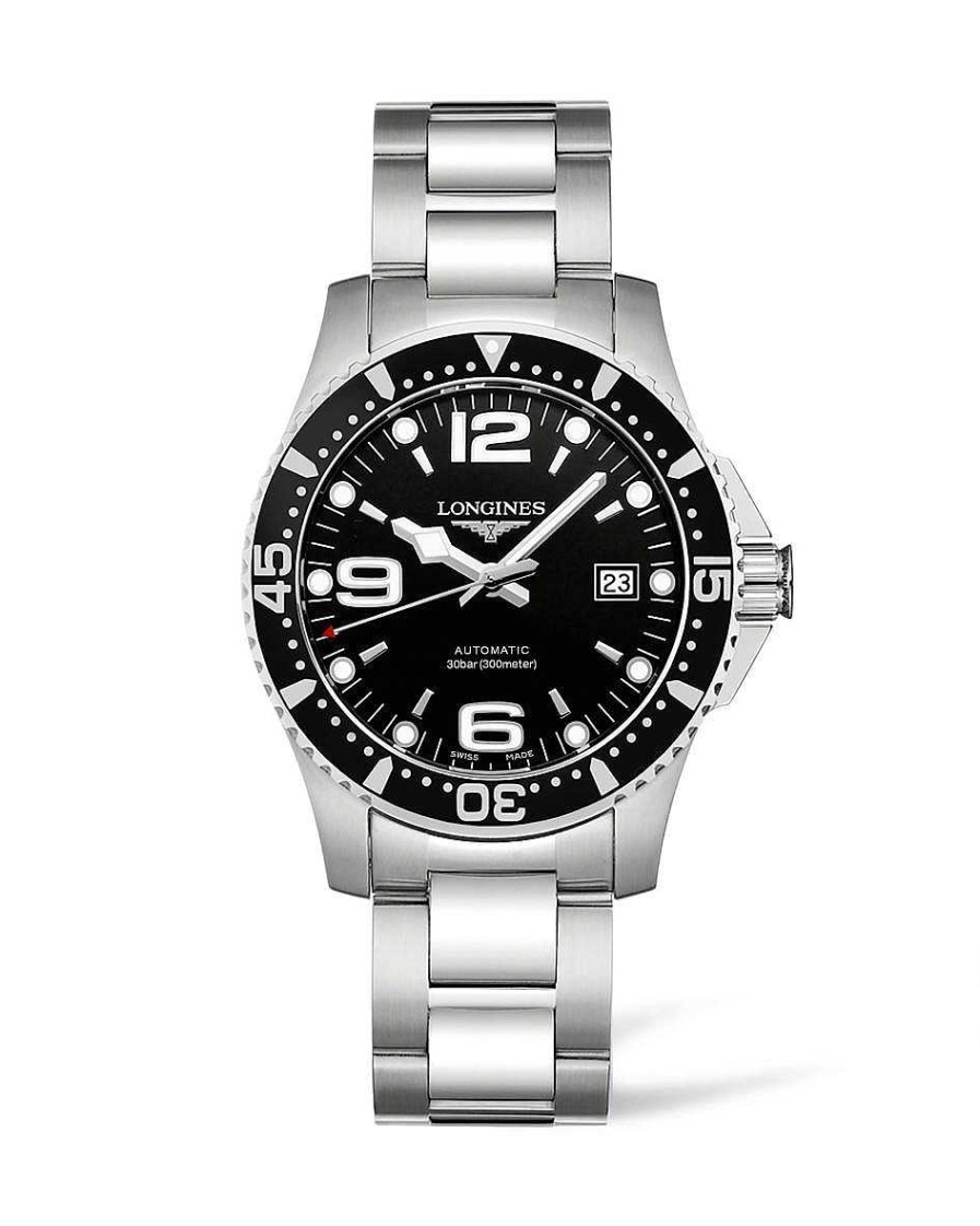 Relojes Longines | Hidroconquest Autom Tico Acero Esfera Negra 41Mm