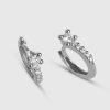 Joyas Joyeria Juan Manuel | Pendientes Oro Blanco 18 Quilates Y Brillantes