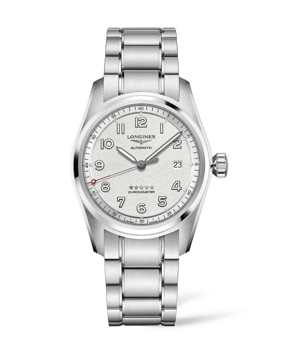 Relojes Longines | Spirit Autom Tico Acero Con Esfera Plateada 40Mm