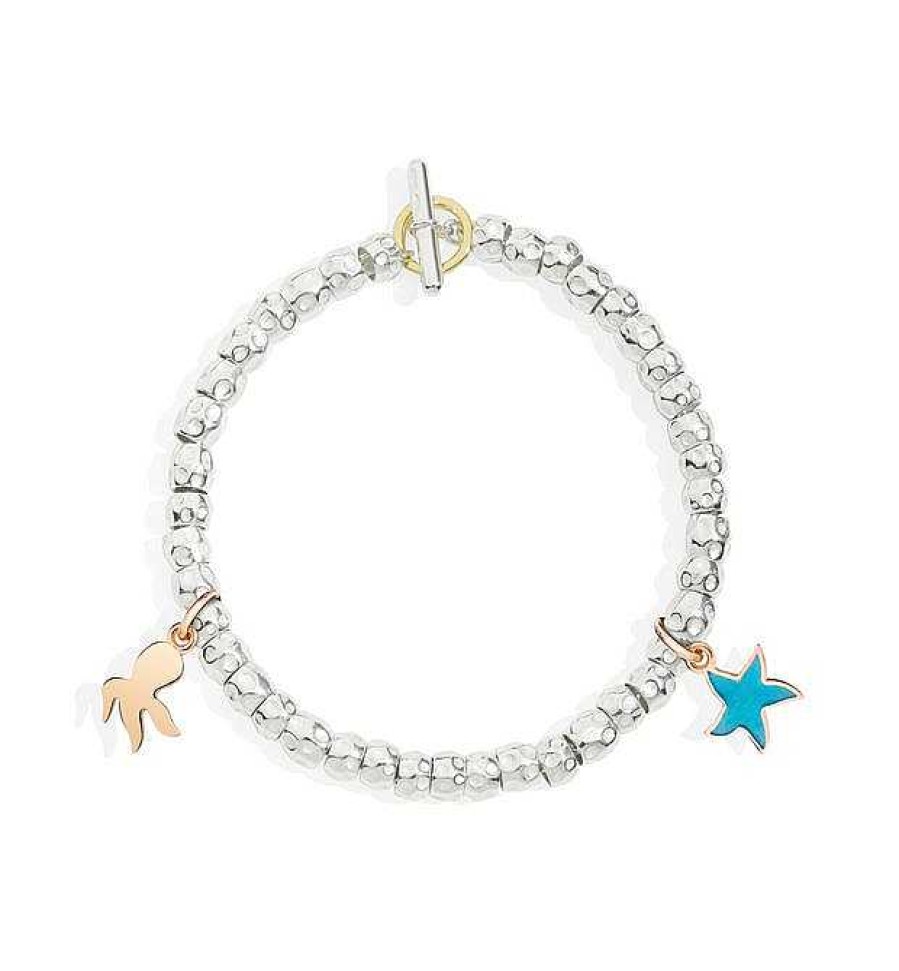 Joyas Joyeria Juan Manuel | Pulsera Borchie Granos Geom Tricos