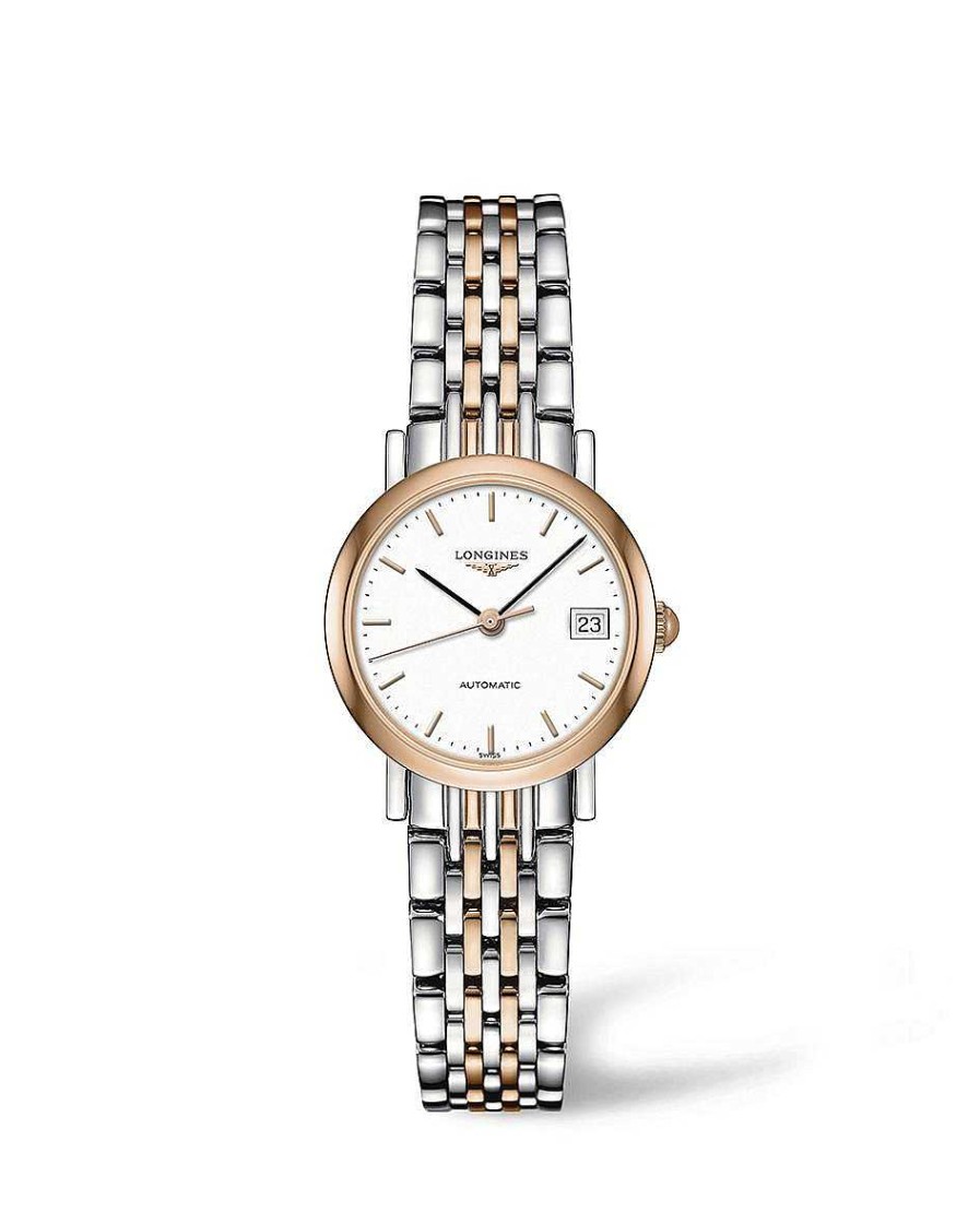 Relojes Longines | Elegant Collection Autom Tico Acero/Oro Rosa 25,50 Mm