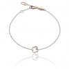 Joyas Joyeria Juan Manuel | Pulsera Oro Rosa Con Tr Bol Y Brillante