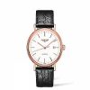 Relojes Longines | Pr Sence Autom Tico Esfera Blanca Acero/Pvd Rosa 40Mm