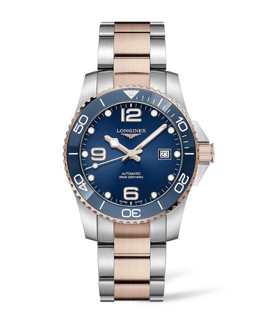 Relojes Longines | Hidroconquest Autom Tico Acero/Cer Mica Esfera Azul 41Mm