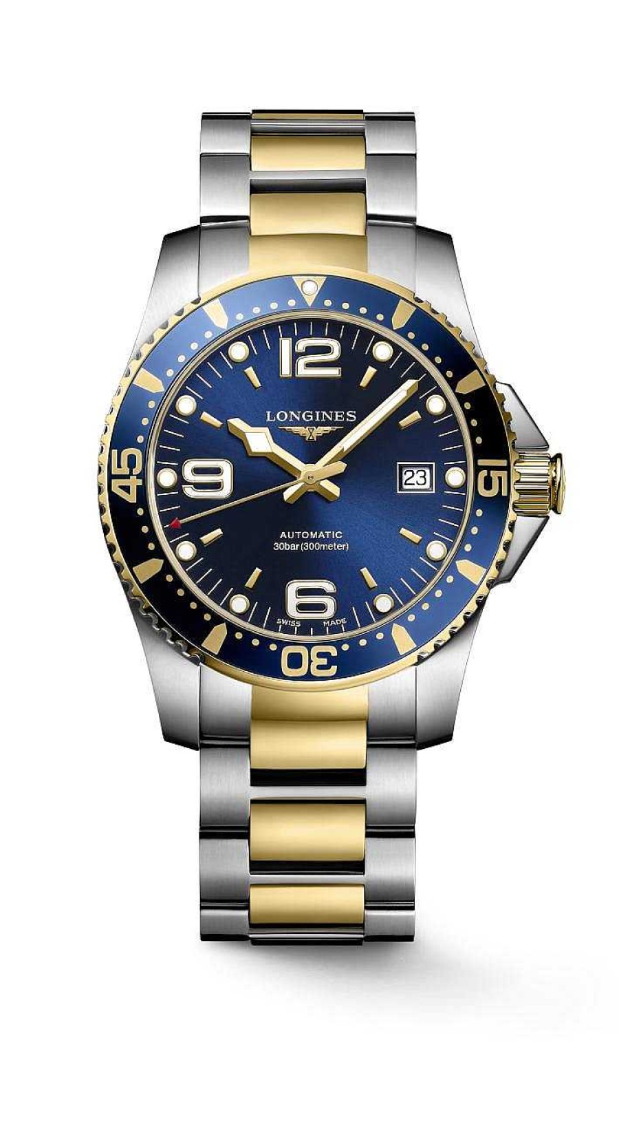 Relojes Longines | Hidroconquest Autom Tico Acero/Pvd Amarillo Esfera Azul 41Mm