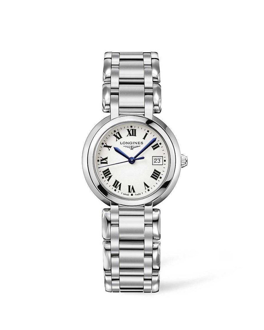 Relojes Longines | Primaluna Cuarzo Acero Esfera Plateada 30Mm