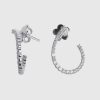 Joyas Joyeria Juan Manuel | Pendientes Oro Blanco 18 Quilates Y Brillantes