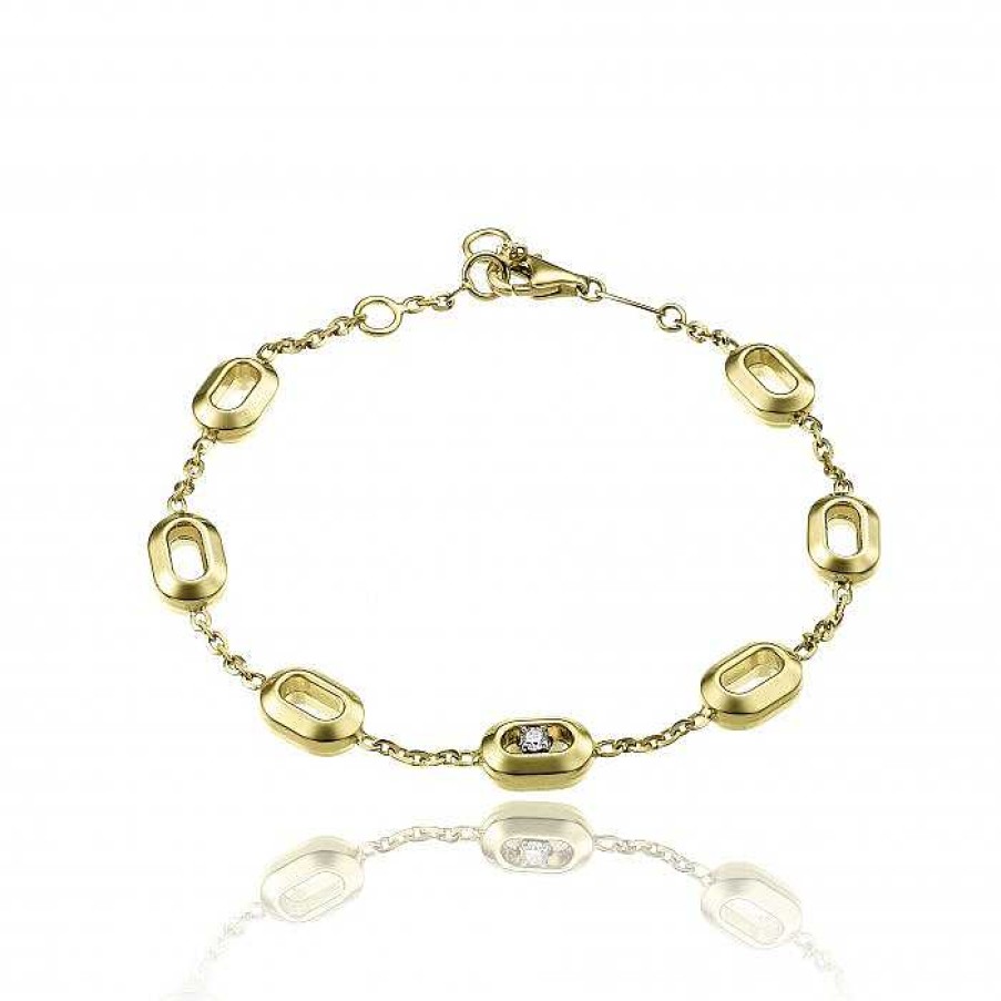 Joyas Joyeria Juan Manuel | Pulsera Oro Amarillo Y Brillante