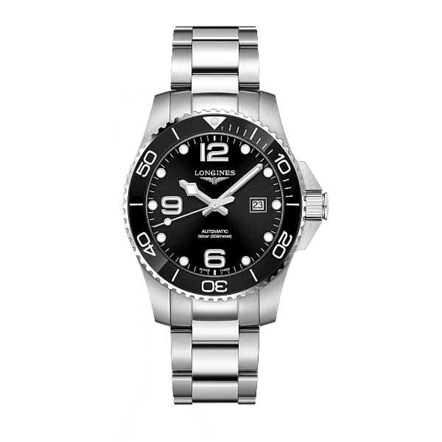 Relojes Longines | Hidroconquest Autom Tico Esfera Negra 43Mm