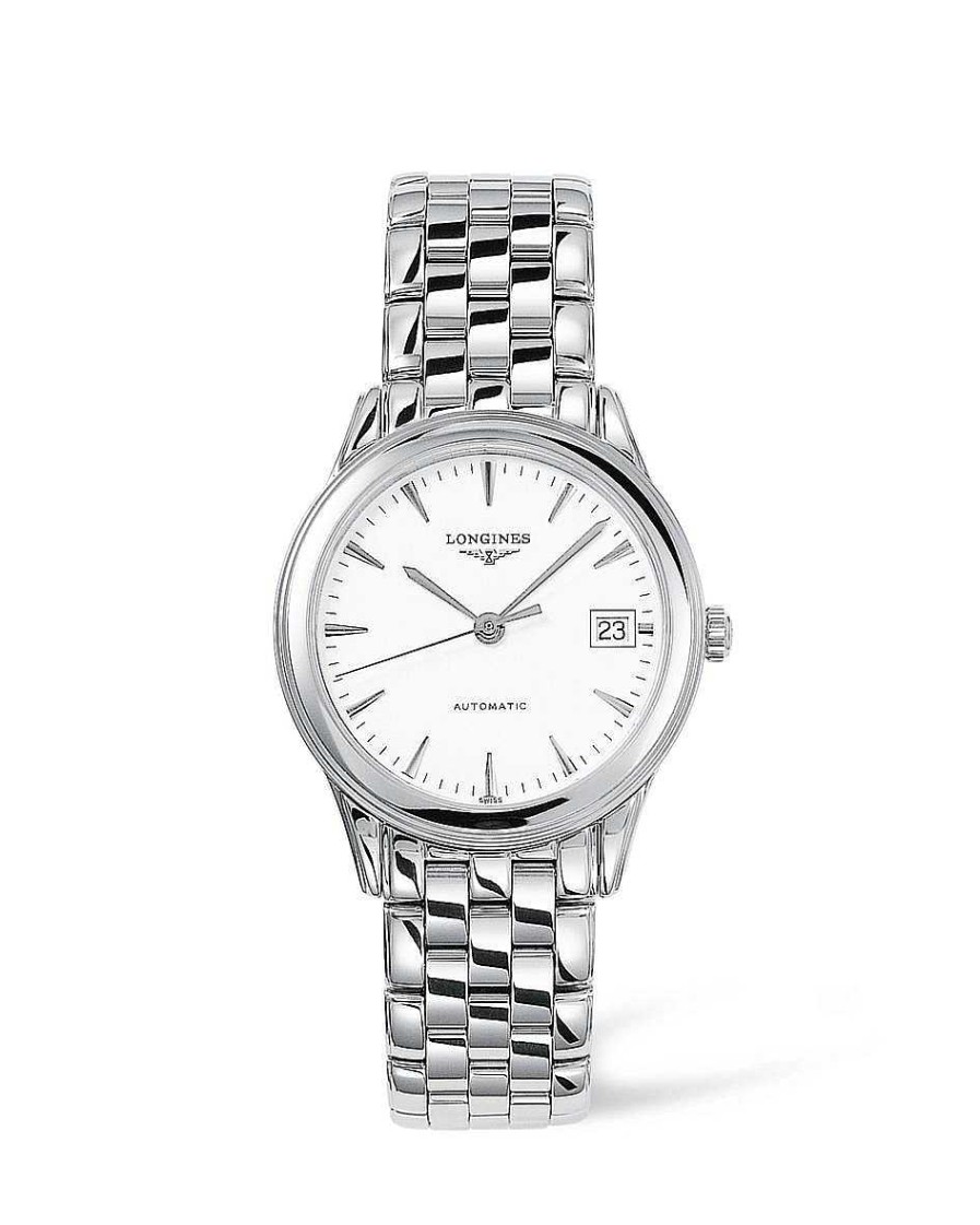 Relojes Longines | Flagship Autom Tico Acero Esfera Blanca 35,60Mm